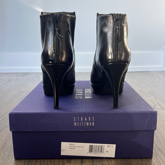 New - Stuart Weitzman -Swell booties - 7.5 - Picture 4 of 9